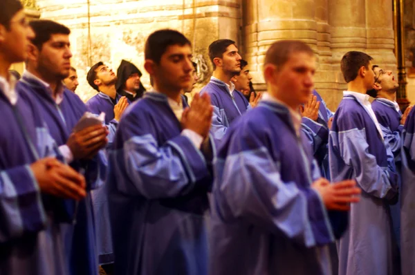 Kudüs İsrail Kutsal Kabir Kilisesi — Stok fotoğraf