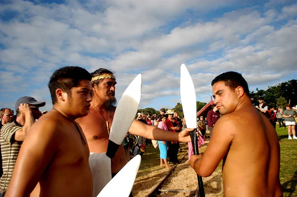 Giorno di Waitangi - Festa pubblica della Nuova Zelanda — Foto Stock