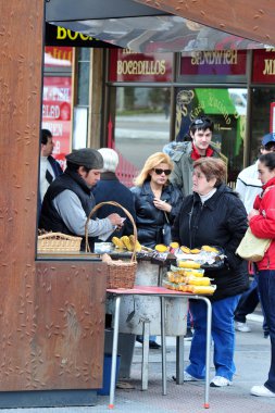 İspanya - madrid cityscape seyahat fotoğrafları