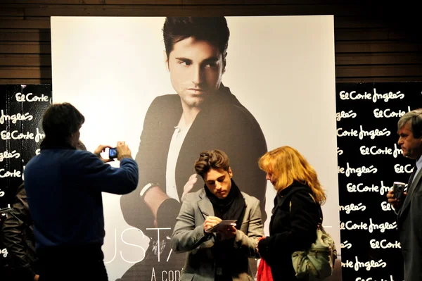 Der spanische Sänger david bustamante — Stockfoto