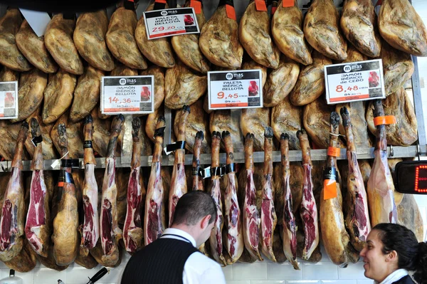 Madrid gıda pazarı - mercado san miguel — Stok fotoğraf