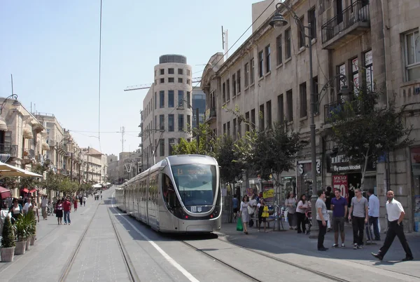 Jerusalem Light Rail — Stock Photo, Image