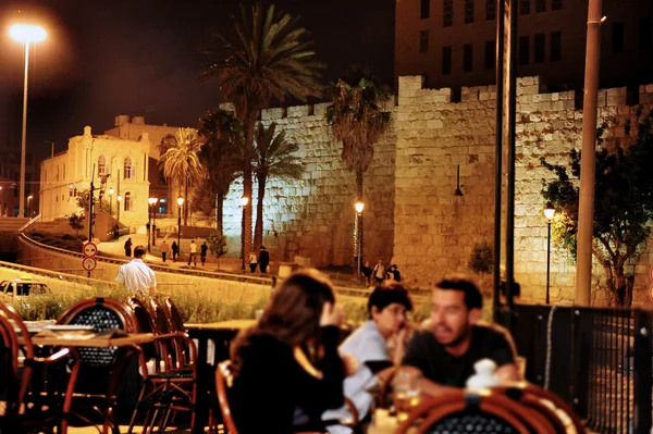 Centro comercial Mamilla en Jerusalén Israel — Foto de Stock