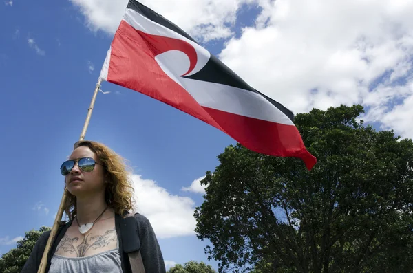 Waitangi dag och festival - Nya Zeeland offentliga semester 2013 — Stockfoto