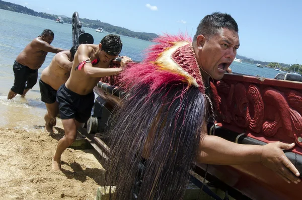 Waitangi Day and Festival - New Zealand Public Holiday 2013 — Stock Photo, Image