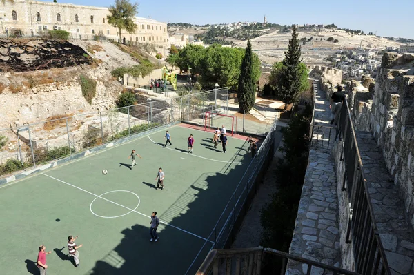 Oljeberget i jerusalem israel — Stockfoto