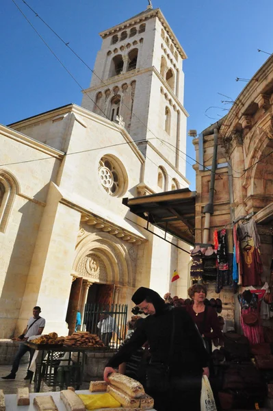 Jerusalems gamla staden marknaden — Stockfoto