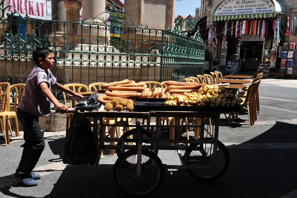 Kudüs eski şehir Pazar — Stok fotoğraf