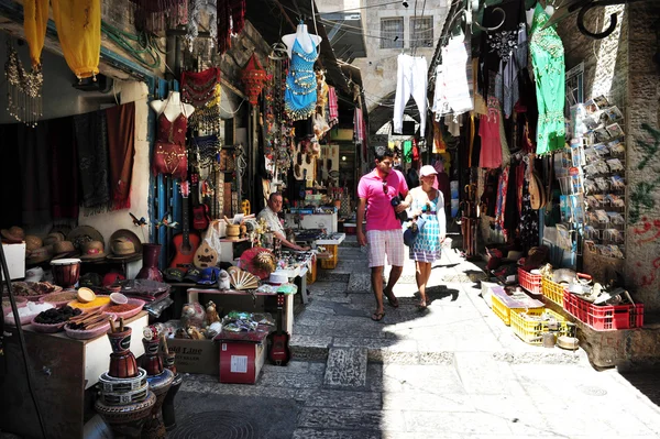 Jerusalems gamla staden marknaden — Stockfoto