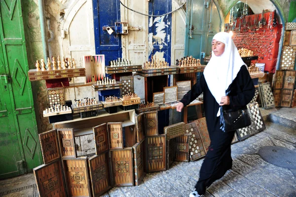Marché de la vieille ville de Jérusalem — Photo