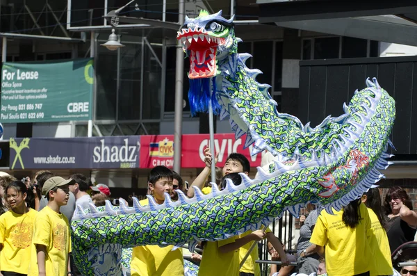 Wąż Chiński Nowy rok Wellington — Zdjęcie stockowe