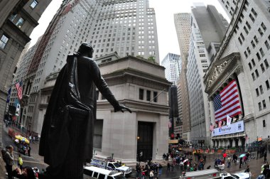 Wall Street Manhattan New York