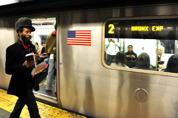 New york város metró — Stock Fotó