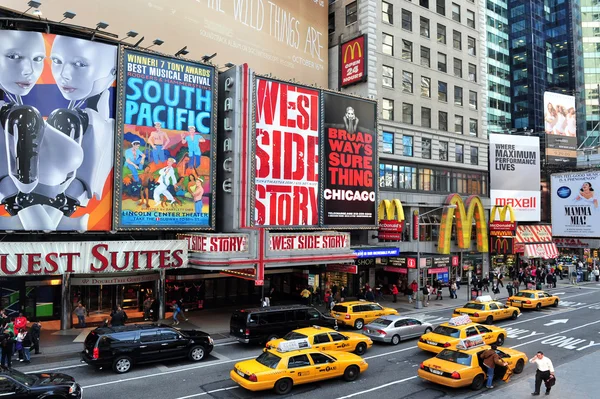 Zaman square manhattan new York — Stok fotoğraf