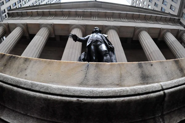 Wall Street Manhattan New York — Stok fotoğraf