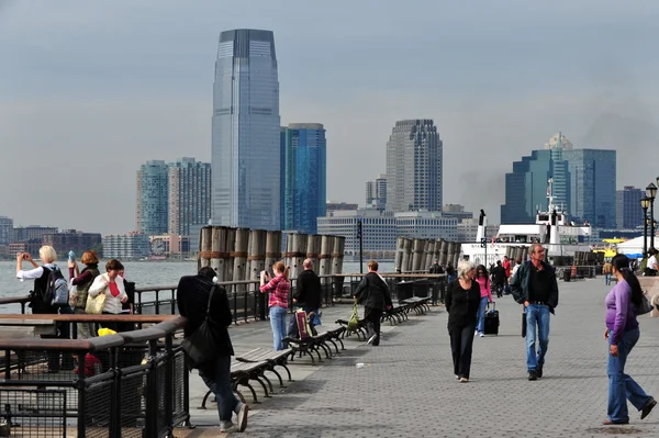 Battery parku manhattan v new Yorku — Stock fotografie