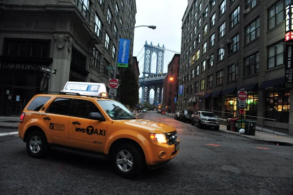 Taxíky New Yorku — Stock fotografie