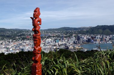 Maori heykel
