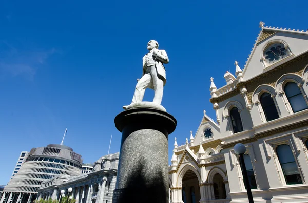 Wellington Riksdagsbiblioteket — Stockfoto