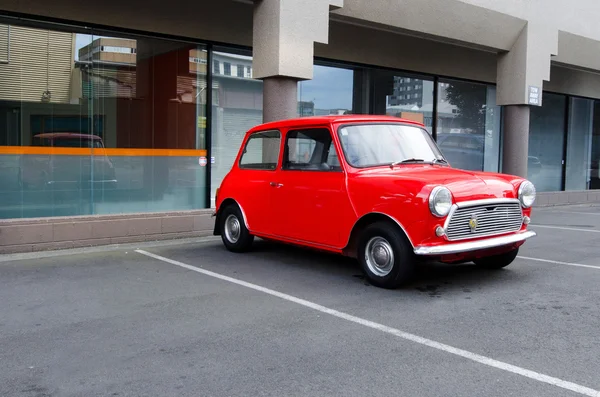 Küçük mini cooper — Stok fotoğraf