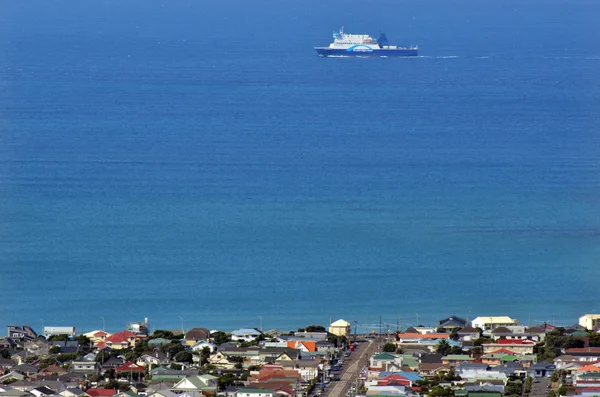 Veerboot naar wellington — Stockfoto