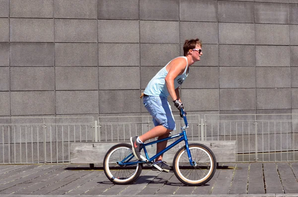Bicicleta BMX — Fotografia de Stock