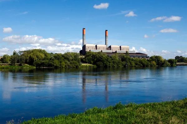 Central eléctrica de Huntly — Fotografia de Stock