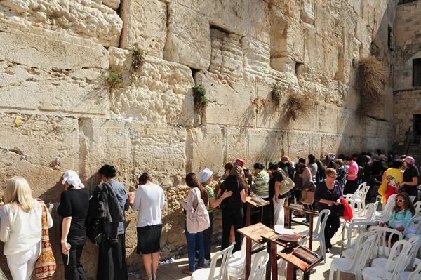 De Klaagmuur - Israël — Stockfoto