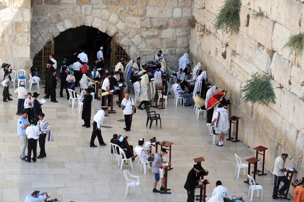 O Muro das Lamentações - Israel — Fotografia de Stock