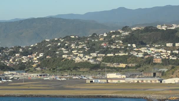 Wellington Aeropuerto — Vídeo de stock