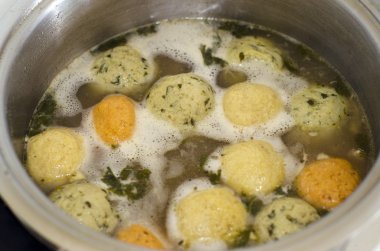 Matzah topları - Pesah gıda