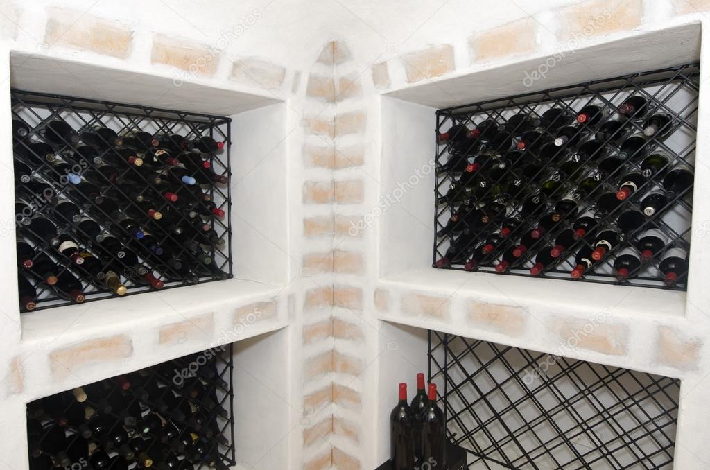 luxury home wine cellar