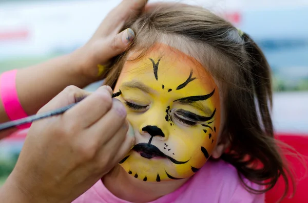 Kinderschminken — Stockfoto