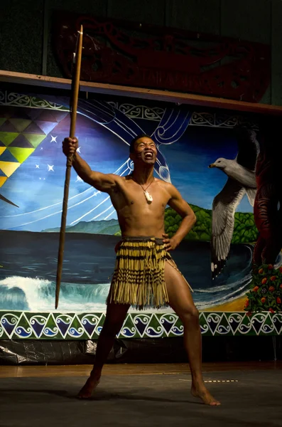 Maori Cultural Show — Stock Photo, Image