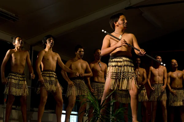Spettacolo culturale Maori — Foto Stock