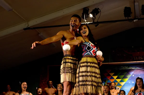 Maori Cultural Show — Stock Photo, Image