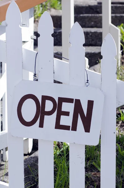 Open sign — Stock Photo, Image