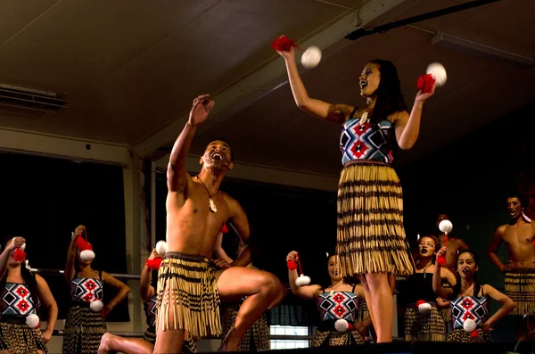 Muestra cultural maorí — Foto de Stock