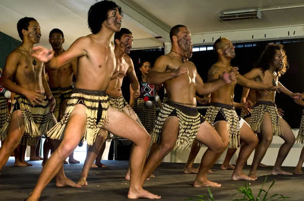 Muestra cultural maorí — Foto de Stock