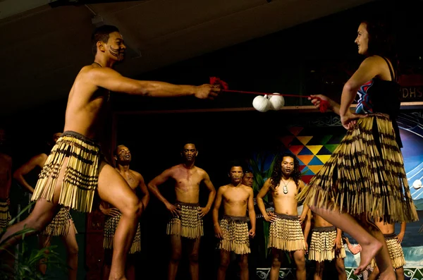 Maorské kulturní show — Stock fotografie