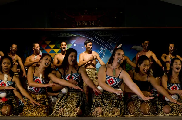 マオリの文化ショー — ストック写真