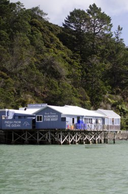 Mangonui balık ve patates cipsi Dükkanı - Yeni Zelanda