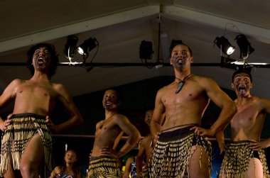Maori kültür şov