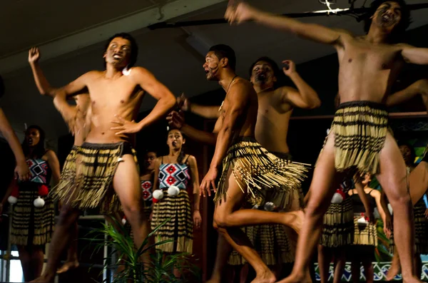 Muestra cultural maorí — Foto de Stock