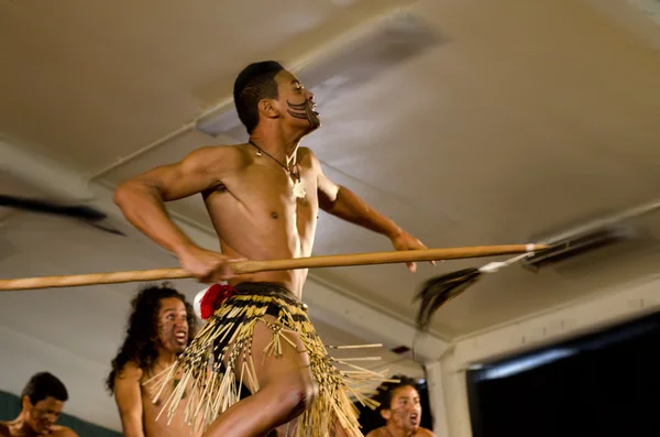 Muestra cultural maorí — Foto de Stock