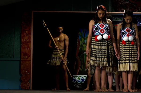 Maori Cultural Show — Stock Photo, Image