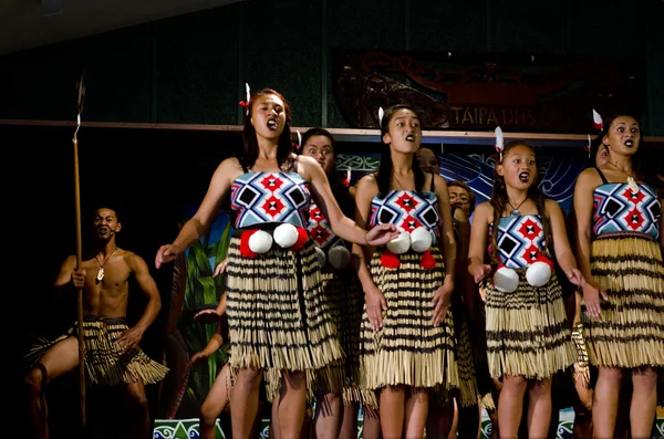 Muestra cultural maorí — Foto de Stock