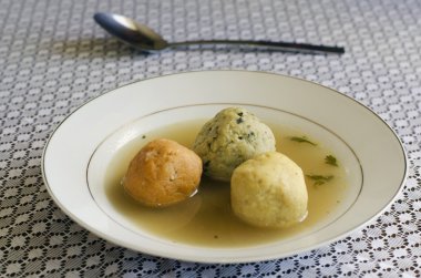 Matzah topları - Pesah gıda
