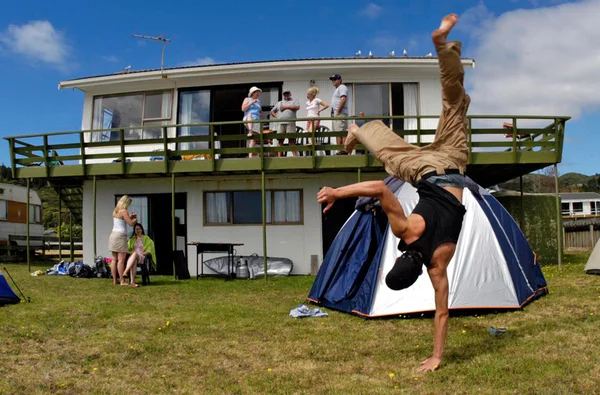 Holiday Home in NZ — Stock Photo, Image