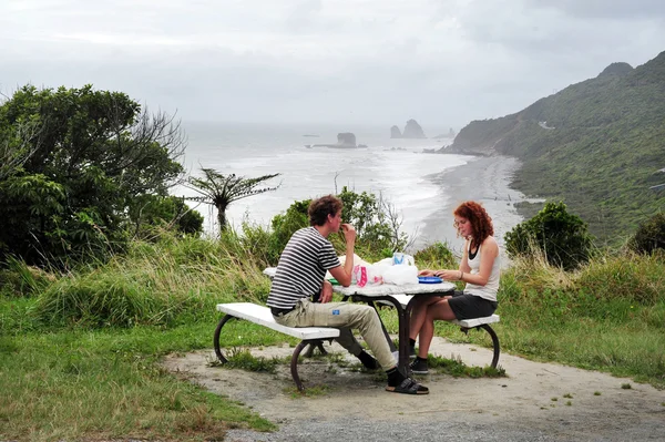 Западное побережье - Новая Зеландия — стоковое фото